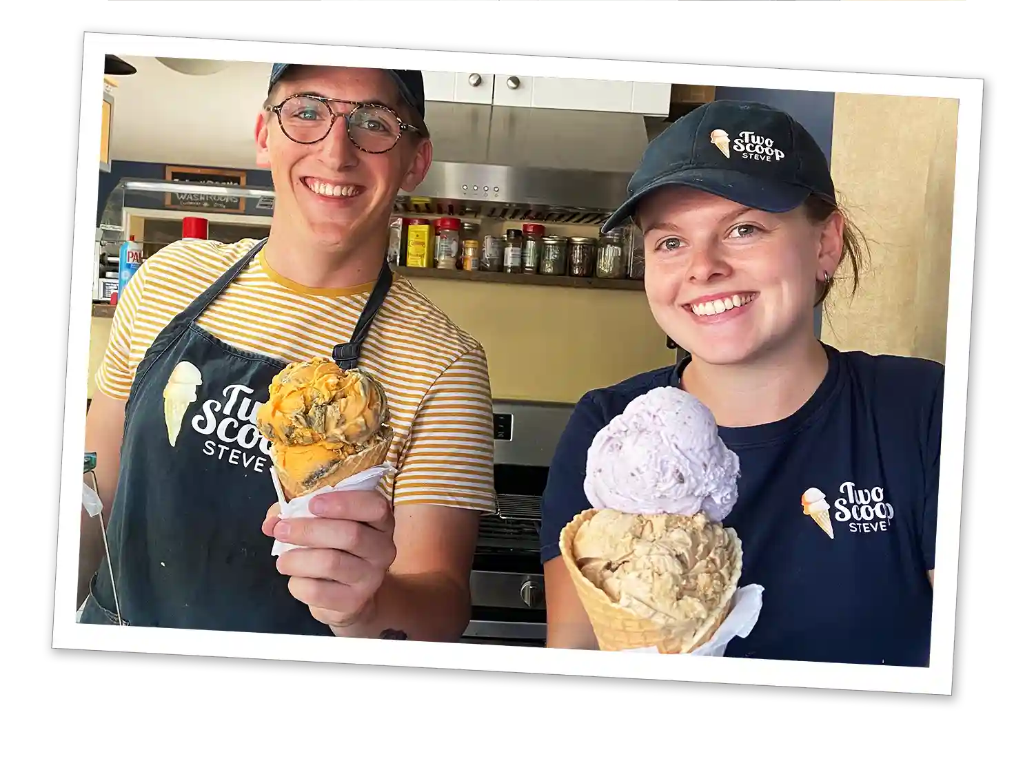 two-scoop-steve-holding-cones